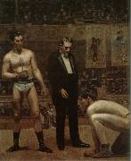 Thomas Eakins Prizefights oil painting